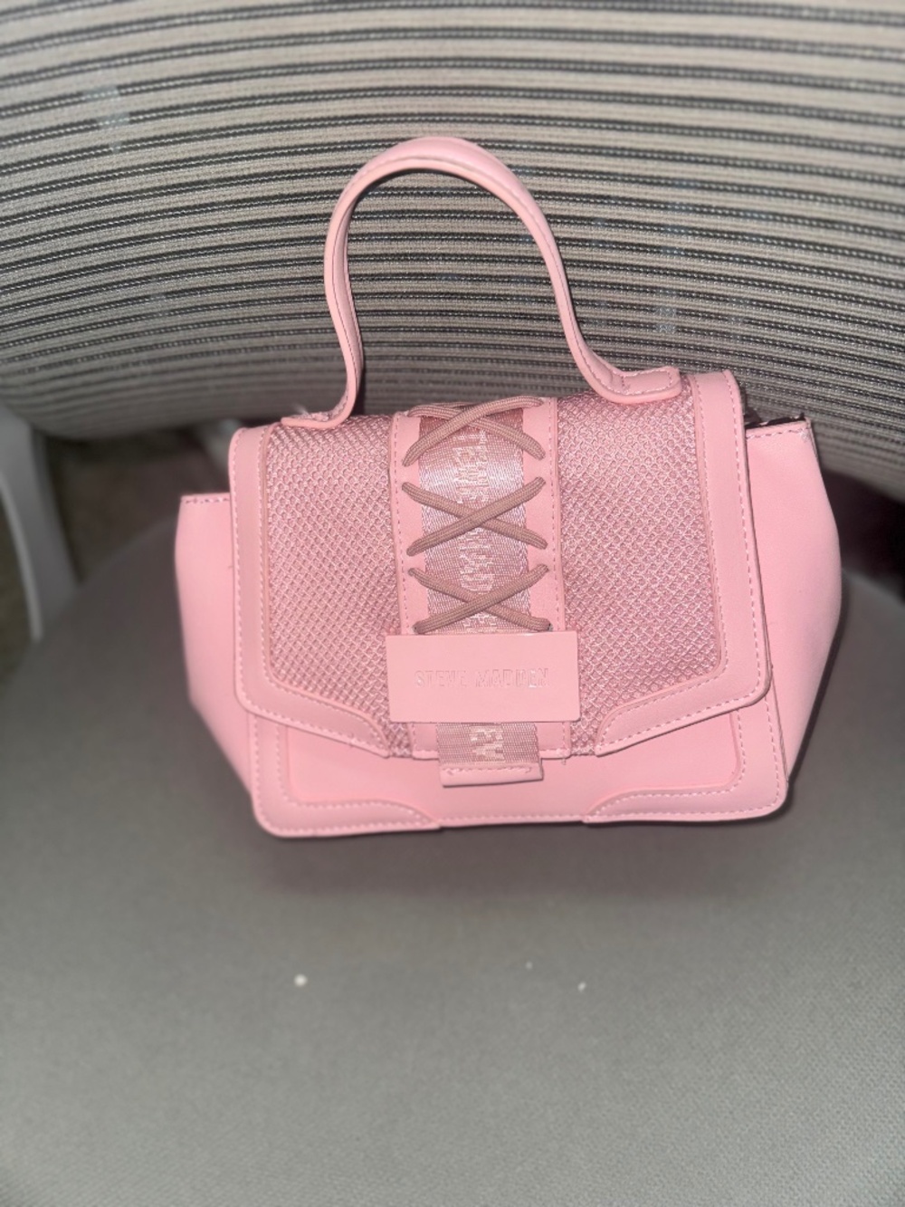 Pink Steven Madden purse